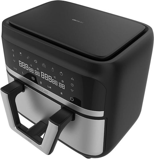 Cecotec Cec-100149 Air Fryer with Double Detachable Bucket 9lt Silver
