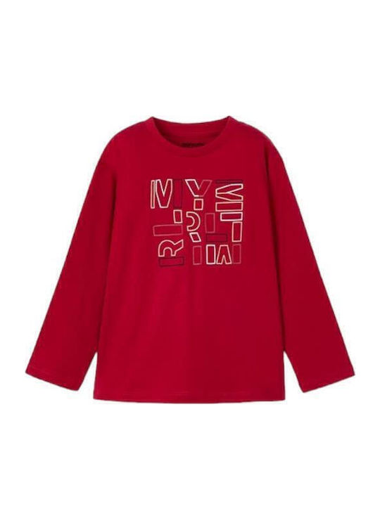 Kids Long-Sleeved Gray Blouse