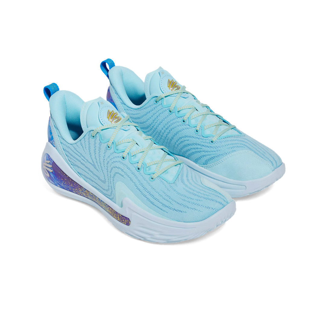 Under Armour Curry 12 Low Basketball Shoes Blue 3028496-494