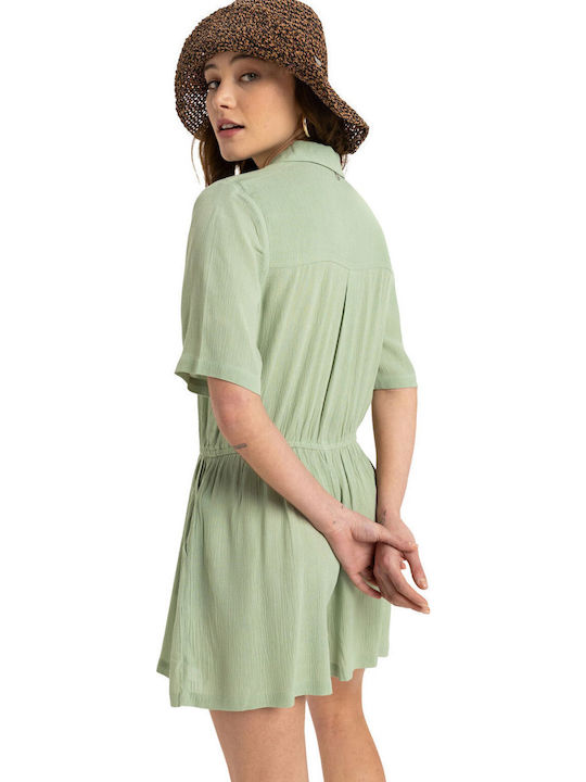 Real Tomorrow Women's One-piece Shorts Basil