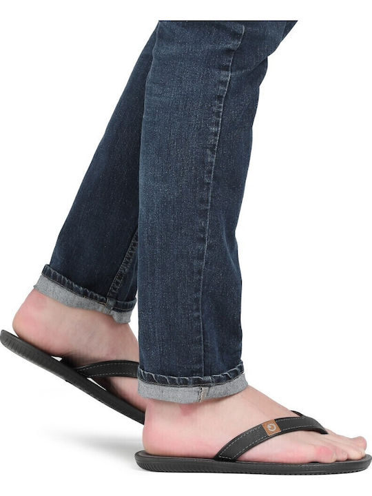 Dakar Ad Ανδρικά Flip Flops Μαύρα