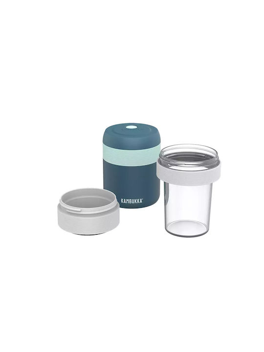 Kambukka Lunchbox Isolierte Lunchbox Inox Schwarz 600ml 1Stück