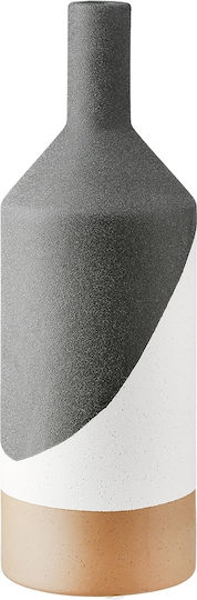 ArteLibre Διακοσμητικό Βάζο Κεραμικό Μαύρο Φ10xΥ31cm