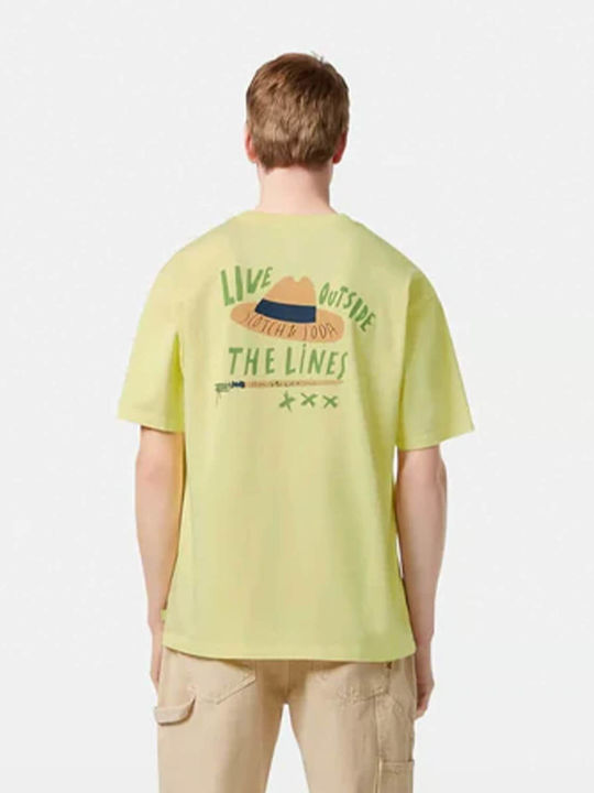 Artwork T-shirt Yellow