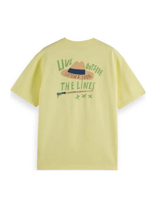 Artwork T-shirt Yellow