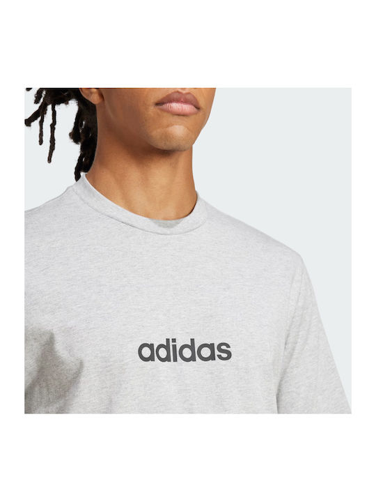 Linear Single T-shirt Γκρι