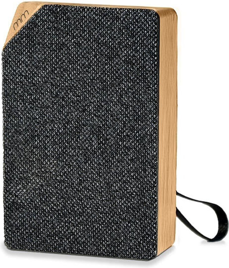 Mikamax Bamboo Bluetooth-Lautsprecher 3W mit Akkulaufzeit bis zu 3 Stunden Beige