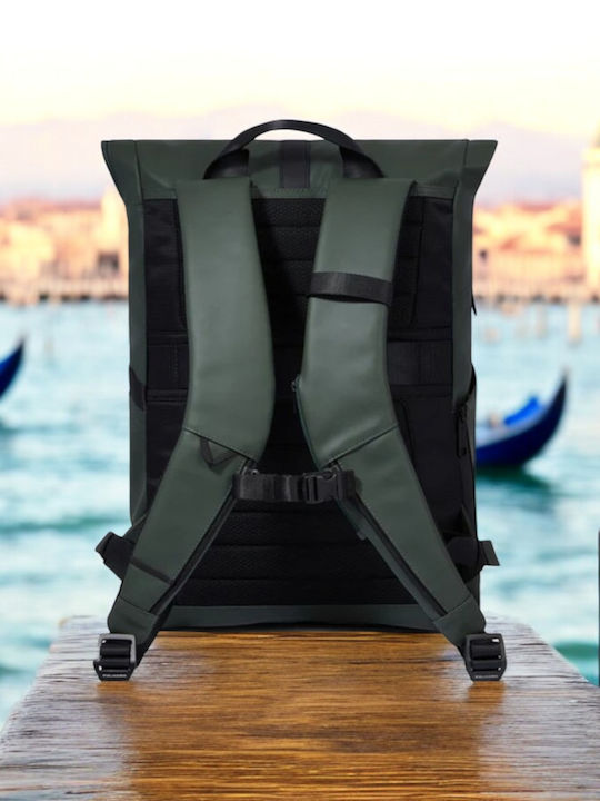 Piquadro Waterproof Backpack Backpack for 15.6" Laptop Green CA6291C2OW/VE