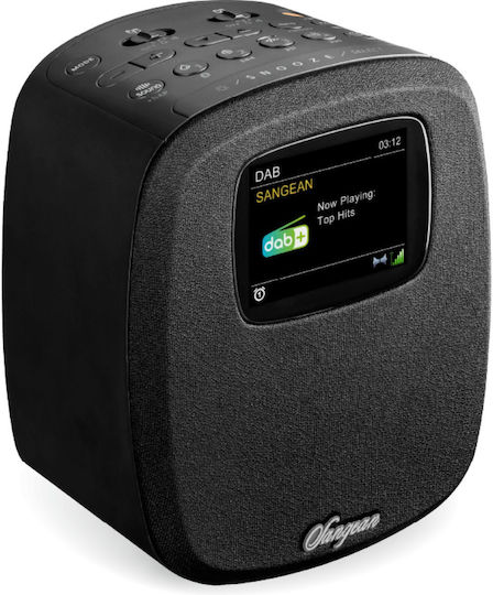Sangean DCR-83 Επιτραπέζιο Ραδιόφωνο Ρεύματος DAB+ με Bluetooth Μαύρο