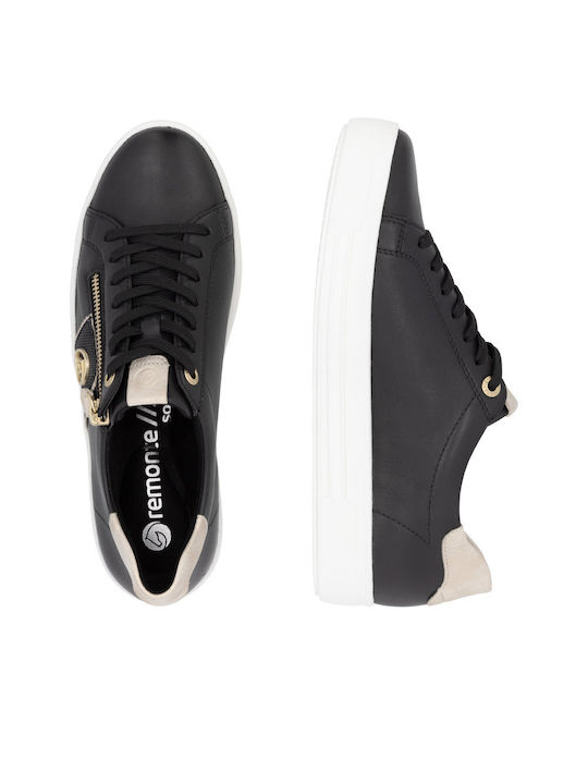 Damen Anatomisch Sneakers Schwarz