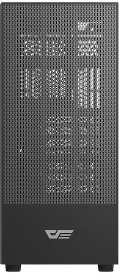 Darkflash A290 Gaming Midi Tower Κουτί Υπολογιστή με Πλαϊνό Παράθυρο Black