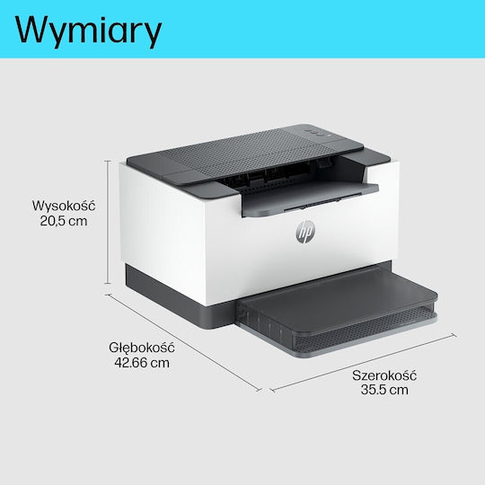 HP LaserJet M209d Black and White Printer