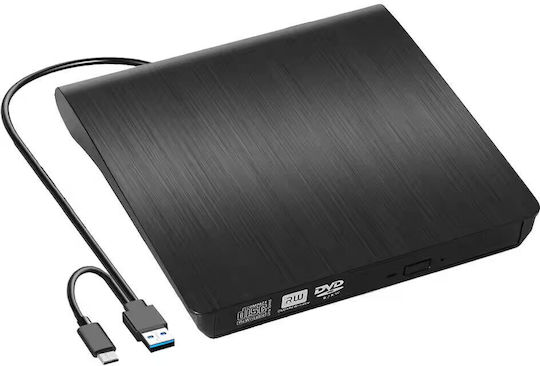 External Cd Dvd Drive Sc-hdk30 Black 17866