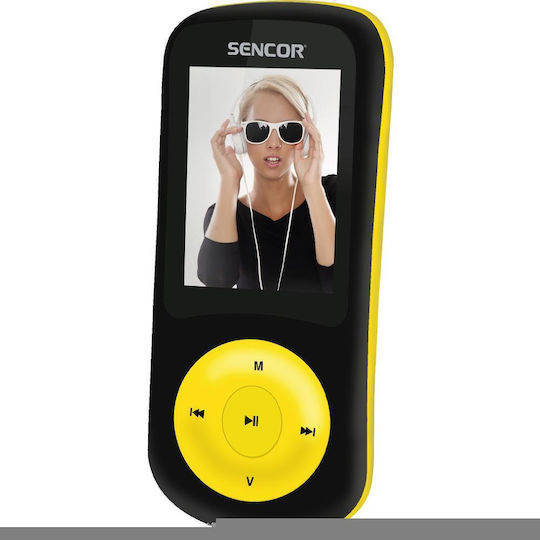 Sencor SFP 5870 MP4 плейър (8GB) с Екран LCD / TFT 1.8" Син