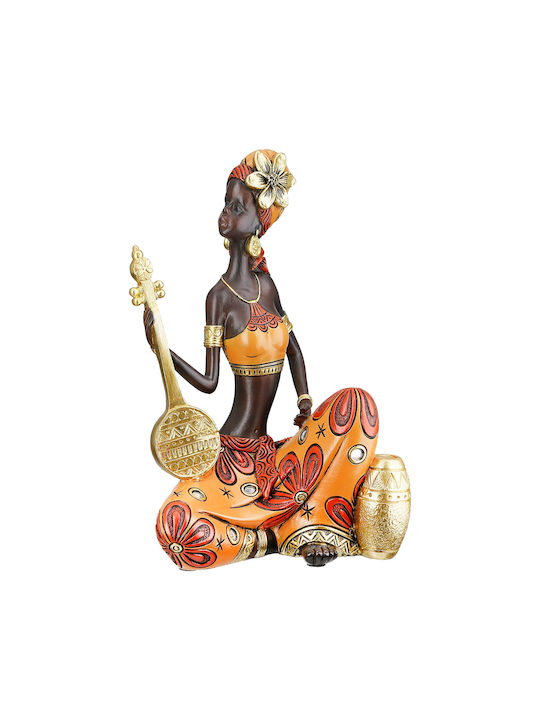 ArteLibre Dekorative Figur aus Polyresin Musikalisch 15x10x22cm 1Stück