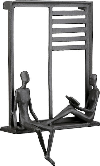 ArteLibre Figură Decorativă din Metal 17x9x25cm 1buc ArteLibre Figură Decorativă din Metal 17x9x25cm 1buc