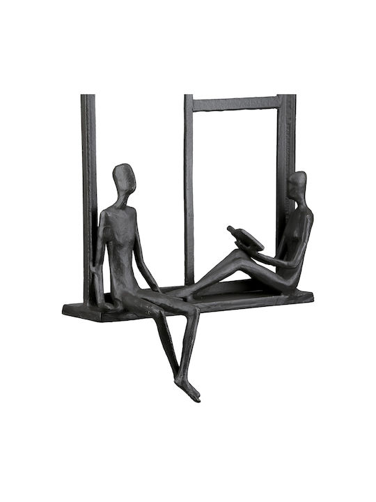 ArteLibre Διακοσμητική Φιγούρα από Μέταλλο 17x9x25cm