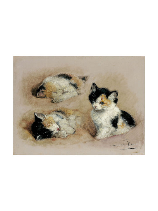 Parastone Βαρίδιο Χαρτιού Henriëtte Ronner-knip Kitten