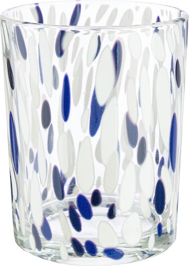 ArteLibre Laterne Glas Blau 10x10x13cm 1Stück
