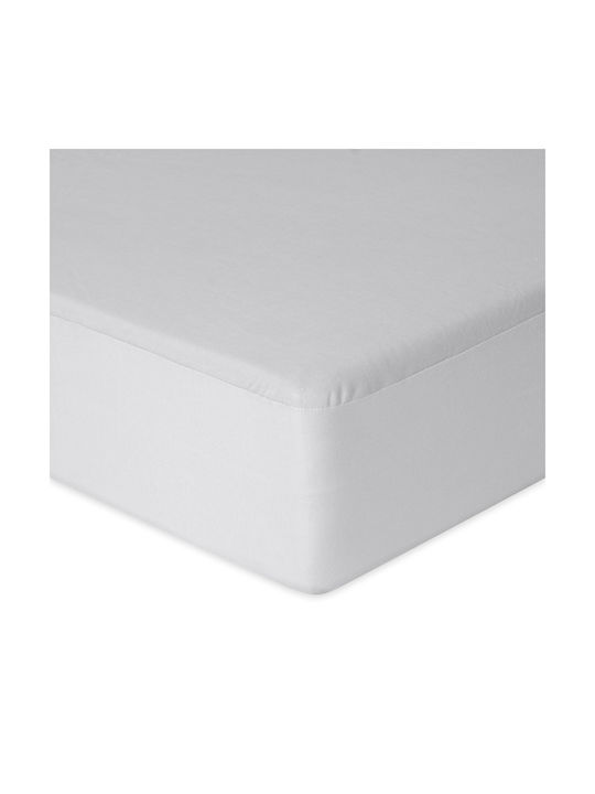 Matex Бебешки Чаршаф За Количка Фланела с ластик Сив 80x160бр