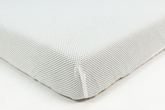 Matex с Ластик Бял 70x140см