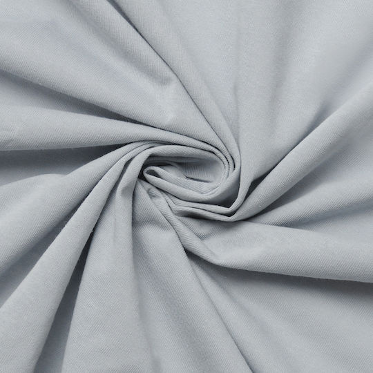 Matex Baby Sheet Crib Flannel Fitted Gray 80x160cm