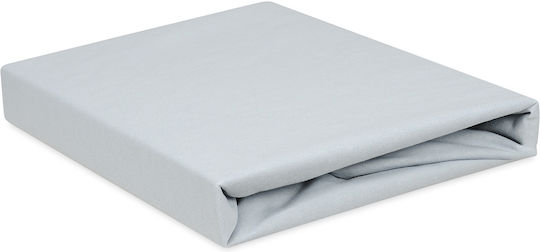 Matex Baby Sheet Crib Flannel Fitted Gray 80x160cm