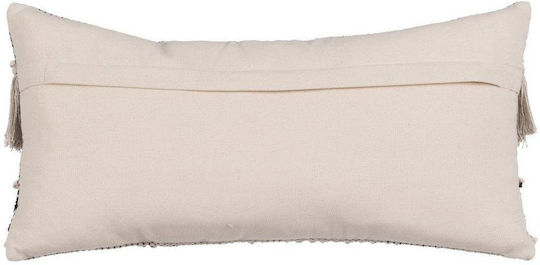 Ixia Regal Zierkissen Beiges Schwarzes 30x60cm