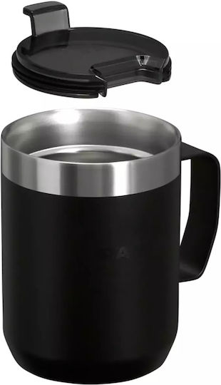 Stanley Classic Legendary Camp Pahar Termos Din Oțel Inoxidabil Fără BPA 230ml Negru
