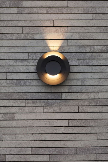 Lutec Wall-Mounted Outdoor Lighting Bronze Lutec Wall-Mounted Outdoor Lighting Bronze
