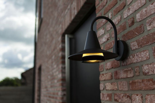 Lutec Wall-Mounted Outdoor Lighting Black Lutec Wall-Mounted Outdoor Lighting Black