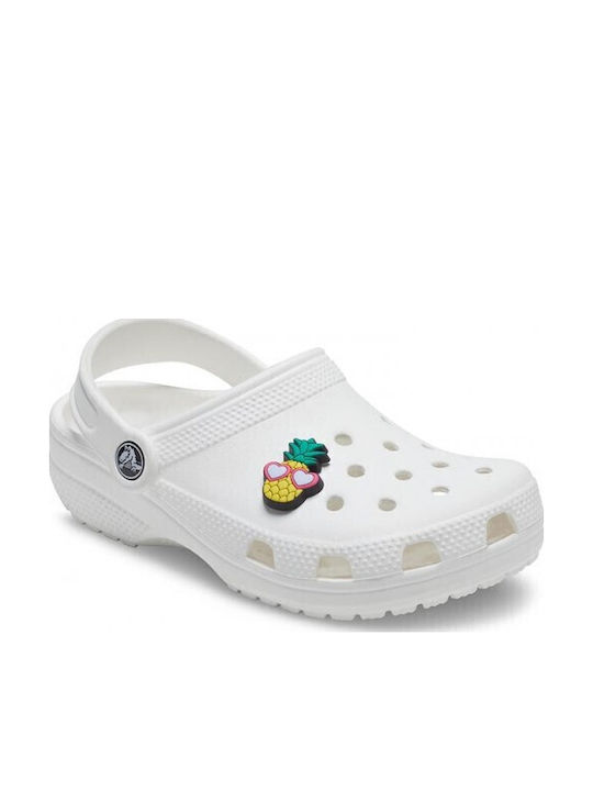 Crocs Jibbitz Charm Pentru Pantofi Ananas Cu Ochelari De Soare