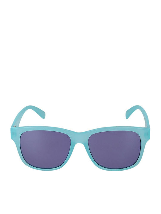 4F Square Kids Sunglasses Light Blue