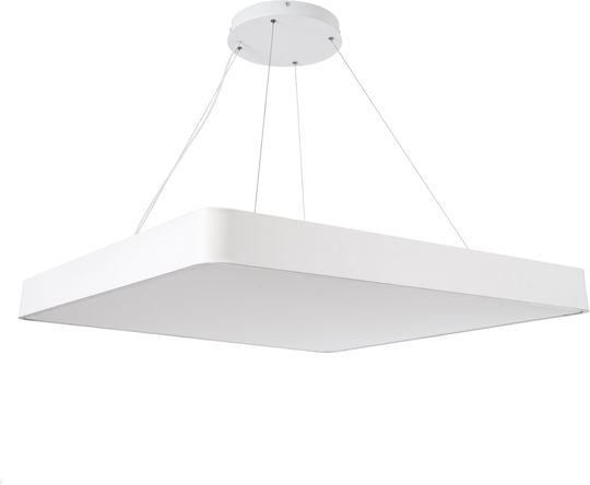 GloboStar Kamala Square Outdoor LED Panel 100W with Warm White Light 80x80cm