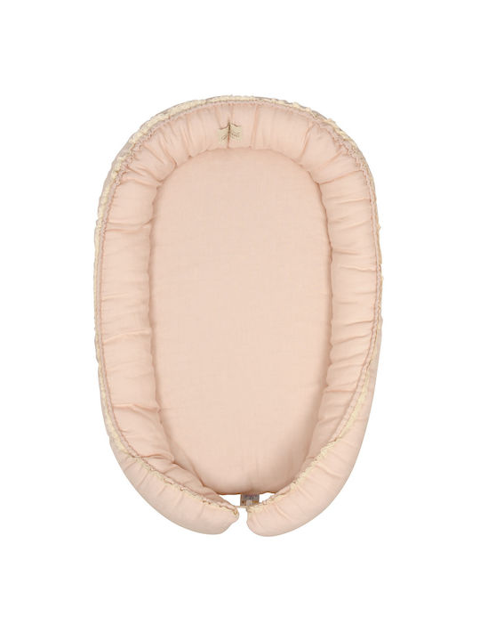 Matex Pernă pentru bebeluși în formă de cuib Natural Linen 55x80buc