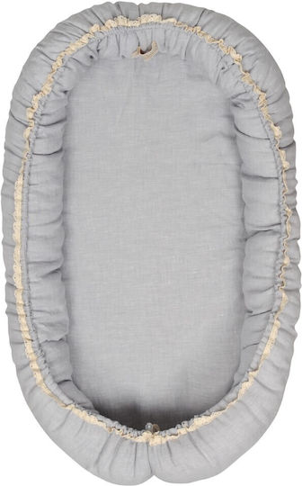 Matex Βρεφικό Μαξιλάρι Φωλιά Natural Linen 55x80εκ.