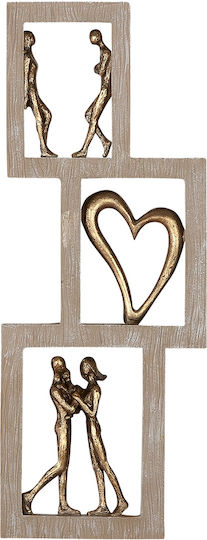 ArteLibre Wall Decor Polyresin 26x2x22cm