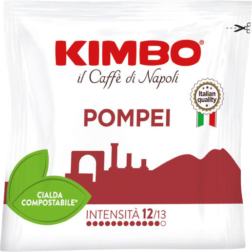 Kimbo Капсули Еспресо Pompei Съвместими с машина E.S.E. Pod 50капси