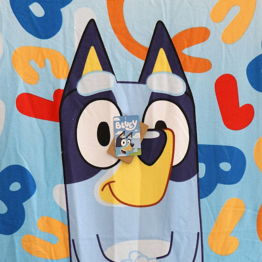 Bluey Πετσέτα Θαλάσσης Microfiber 70x140εκ Ye18008 Μπλε 70x140εκ