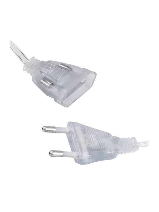 240 Lichterketten LED 3m. x 200cm Warmes Weiß Typ Vorhang 1Stück