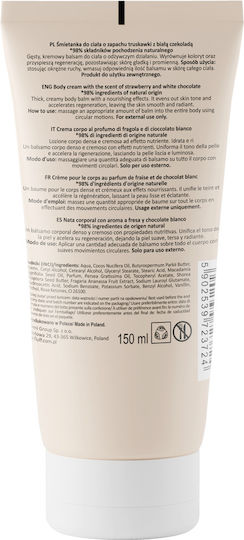 Fluff Strawberry & White Chocolate Ενυδατική Κρέμα Ανάπλασης 150ml