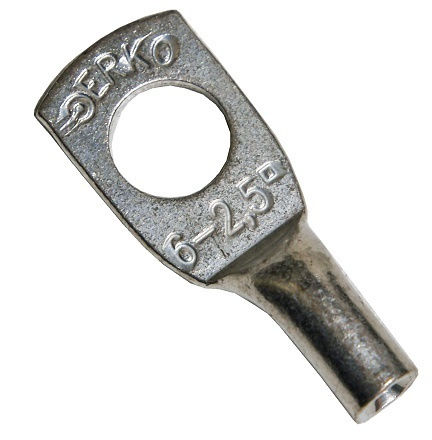 Ring Terminal Kcs Cu 2.5mm M6 100pcs Erko