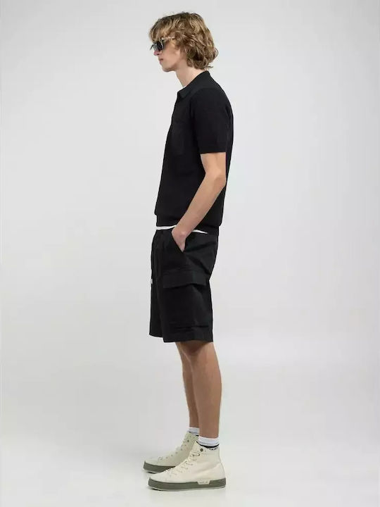 Herrenshorts Cargo Schwarz