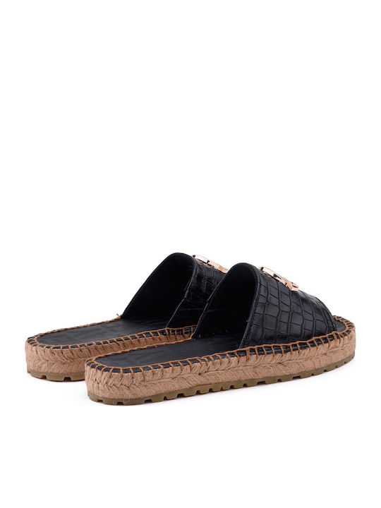 Collie Cocco Γυναικεία Σανδάλια Μαύρα Regular Fit