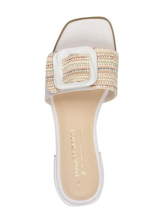 Flache Sandalen für Damen in Weiß Farbe