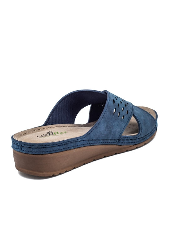 Women's Platform Shoes Blue