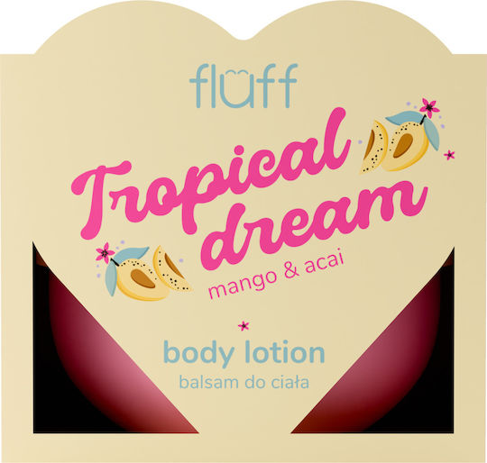 Fluff Tropical Dream Mango & Acai Ενυδατικό Balm Σώματος 150ml