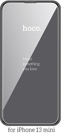 Hoco 3D 0.4mm Tempered Glass Μαύρο (Galaxy A31iPhone 13 mini)