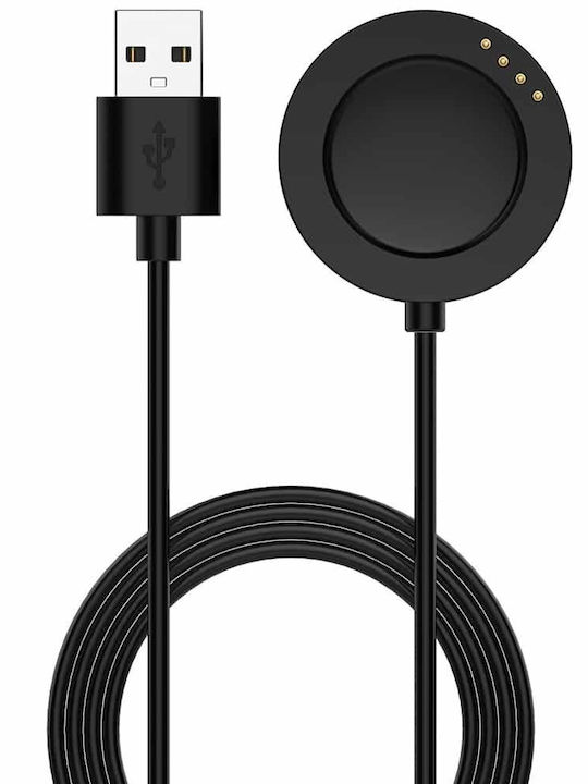 Techsuit Зарядно за Xiaomi Watch S4 Sport Черен