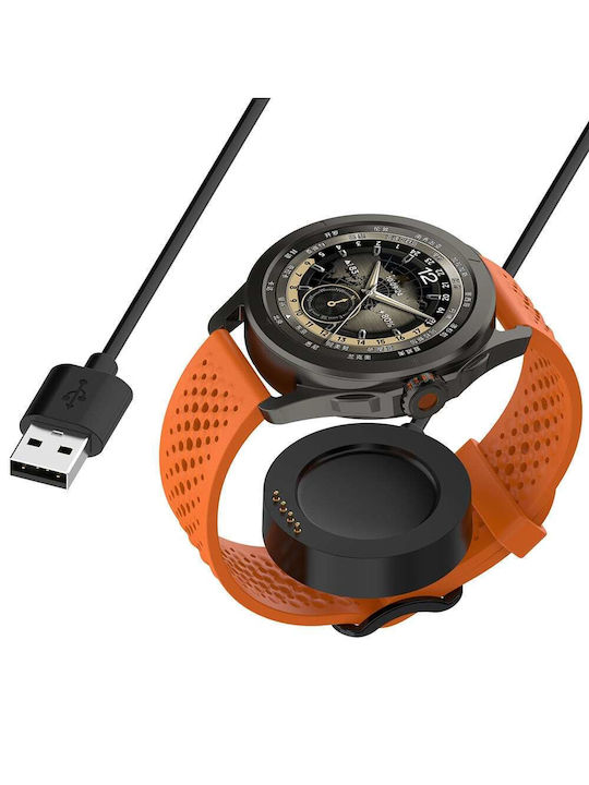 Techsuit Зарядно за Xiaomi Watch S4 Sport Черен